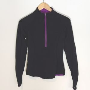 Lulu 1/2 zip reversible pullover
